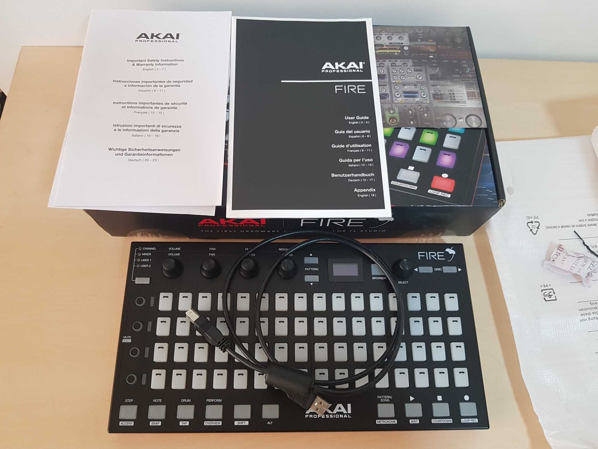 Akai Fire Controller, fara software