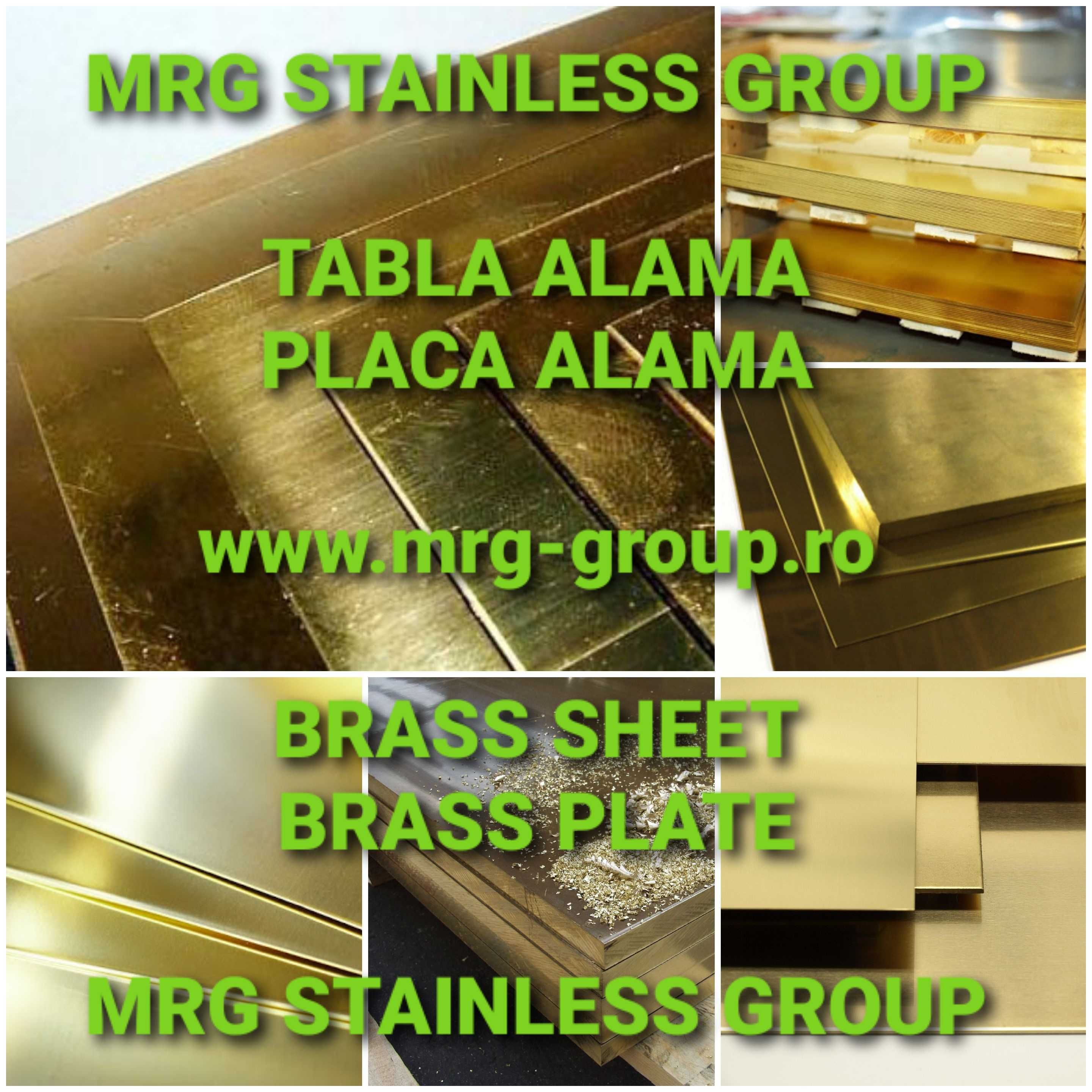 Tabla alama 0.4mm grosime coala alama foaie alama brass sheets CW508L