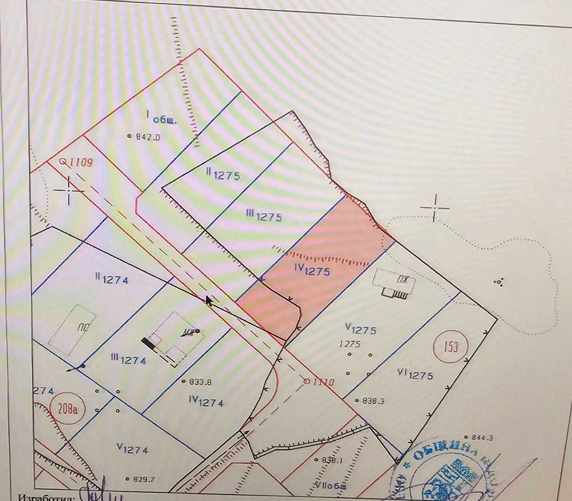 Продава се Парцел в с. Горна Диканя, Област Перник - 863 кв.м за 35 €/кв.м - Снимка #7