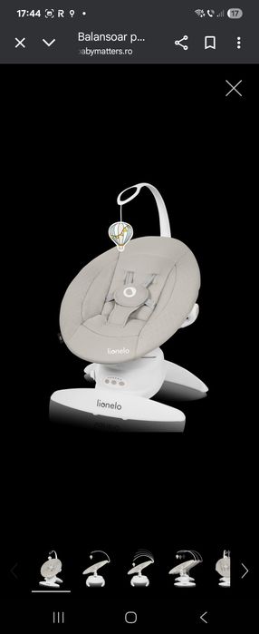 Balansoar electric Iris Lionelo