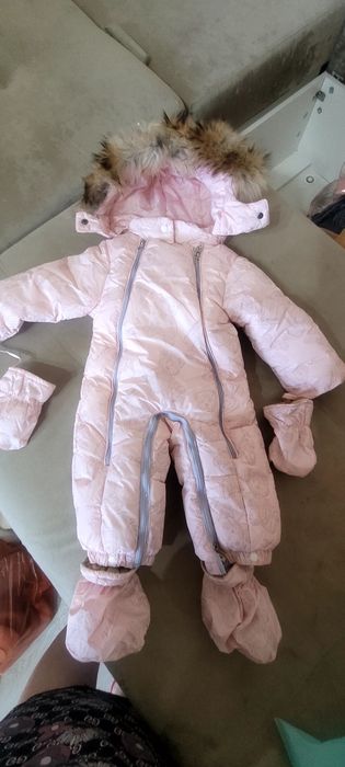 Комбинезон нежно розовый