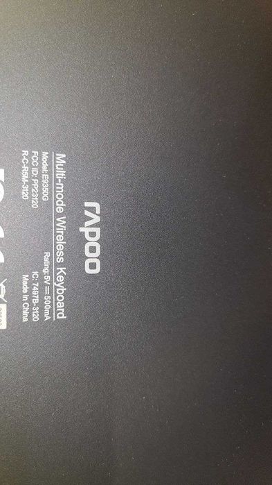 Bluetooth клавиатура Rapoo E9350G