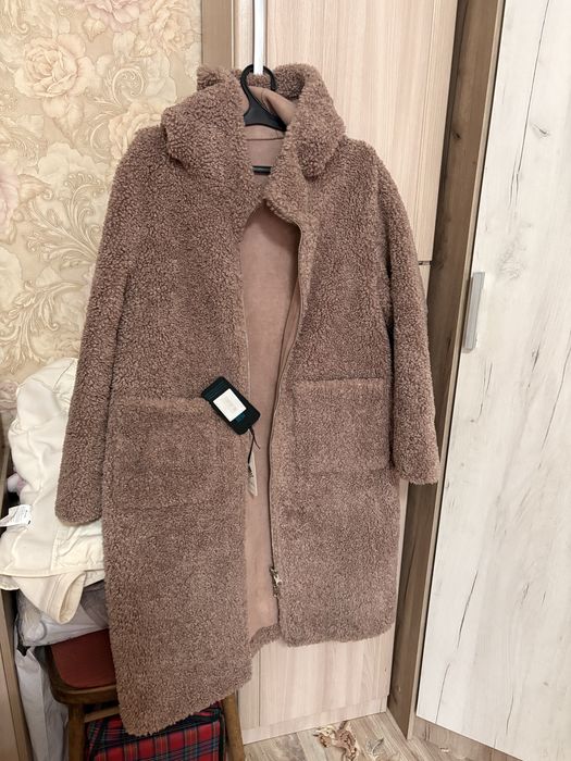 Шуба тедди двухсторонняя