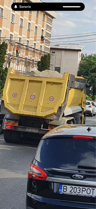 Agregate balastiera Nisip Sort Balastru Pamant olt/jiu