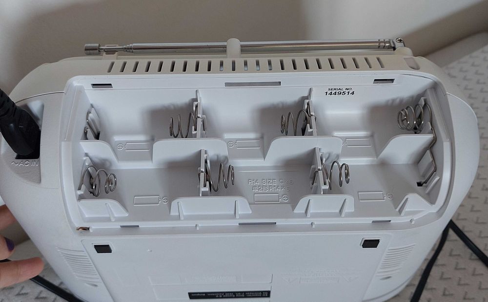 Boombox SONY ZS-PS50, CDplayer, Radio, USB, portabil