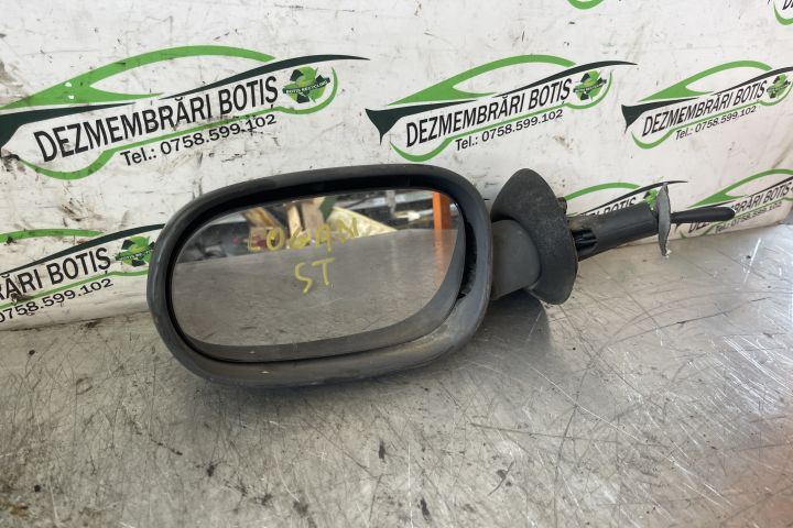 Oglinda stanga manuala E20103017 / E2 0103017 Dacia Logan prima gener