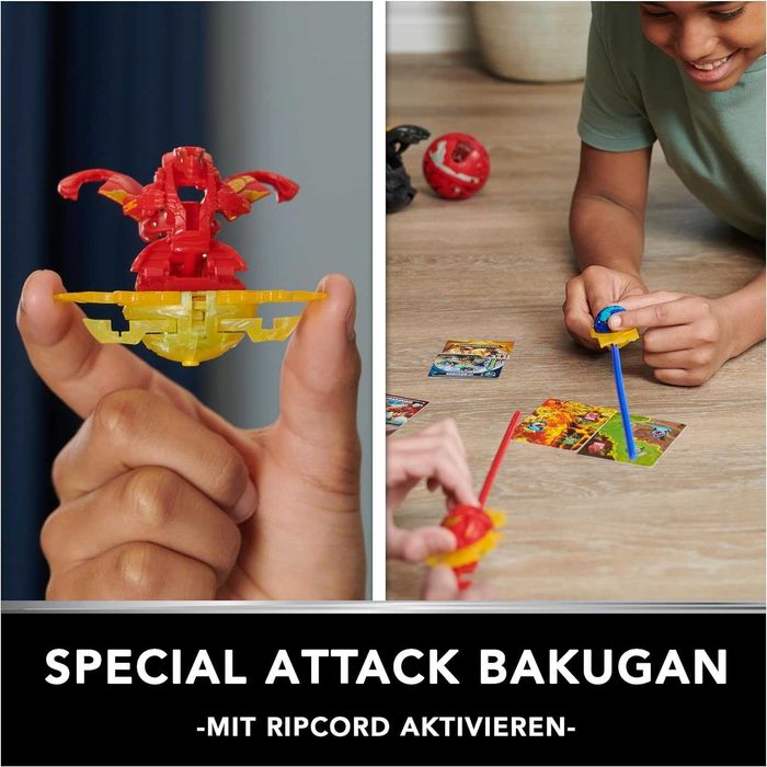 Игрален комплект Bakugan Special Attack Бакуган с 3 топчета - 3 вида
