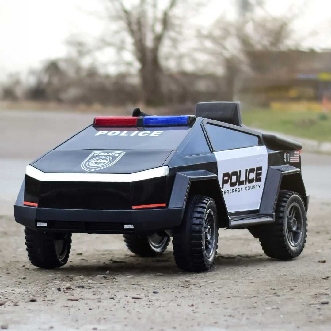 Детска Акумулаторна Кола POLICE BJ2102, 90W, 12V/7Ah, R/C 2.4