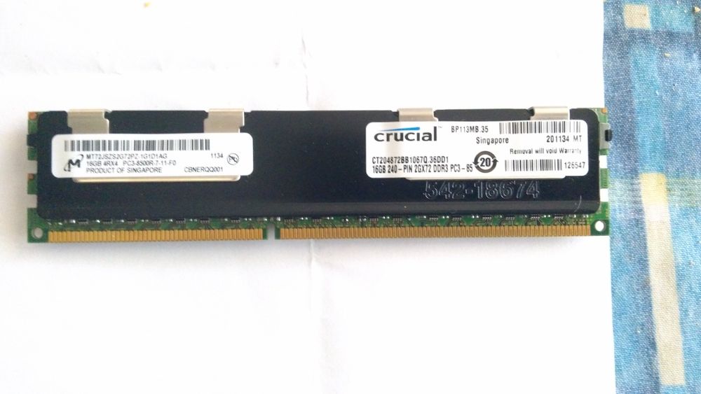 Ram 16GB Crucial