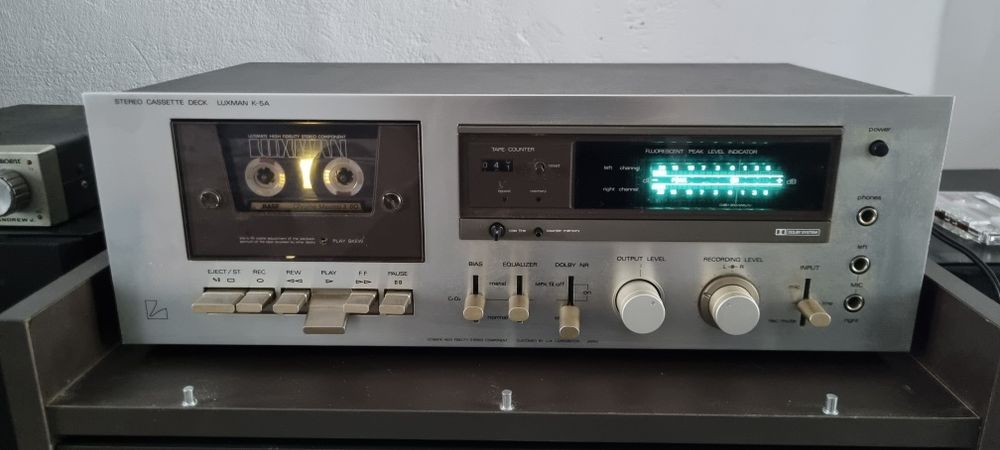 Dublu deck Sony TC WE525 si Luxman K 5A