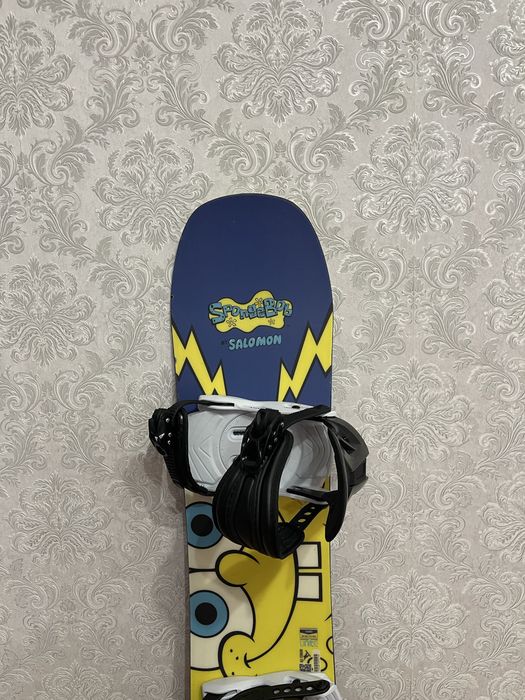 Placa snowboard copii 110 cm salomon cu legaturi