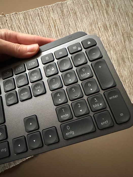 Tastatura Wireless LOGITECH MX Keys S, USB, Bluetooth, grafit