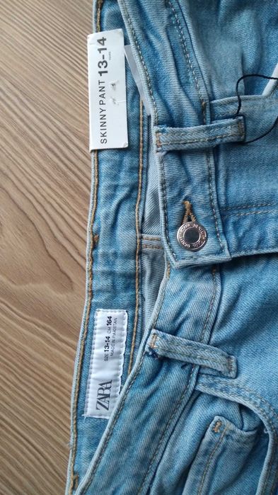 Нови!!! Zara - детски дънки 13-14г