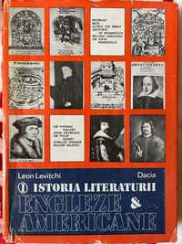 Leon Levițchi, O istorie a literaturii engleze si ameticane