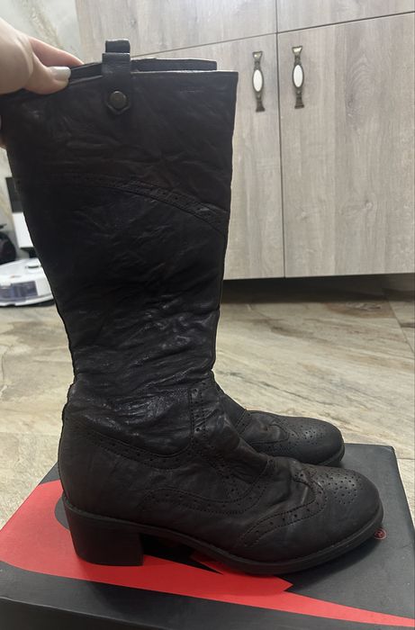 Cizme marca Geox din piele naturala