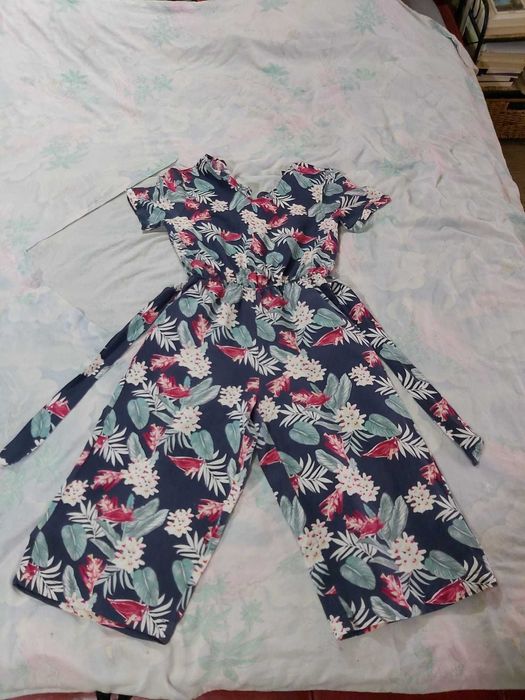 Salopeta vara fete 8-12ani