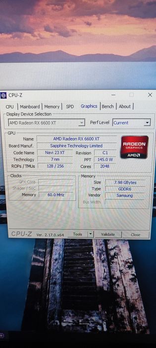 Компютър геймърски  ryzen 5600x ,rx 6600xt ,16 рам 3000mhz, захр.650+
