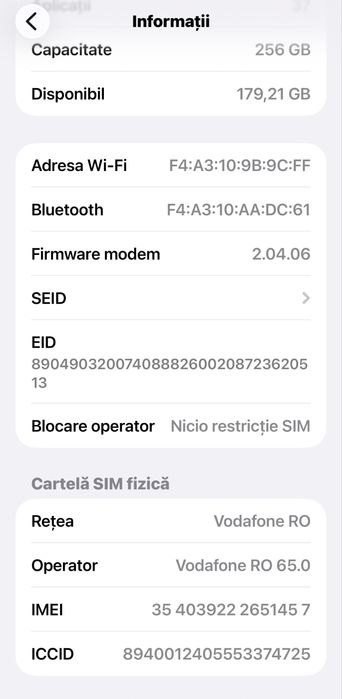 Iphone 16 Pro Max 256GB, Factură și Garanție+ Asigurare 24 Luni!