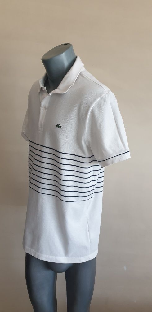 Lacoste Pique Cotton Mens Size 6 - XL  НОВО! ОРИГИНАЛ! Мъжка Тениска!