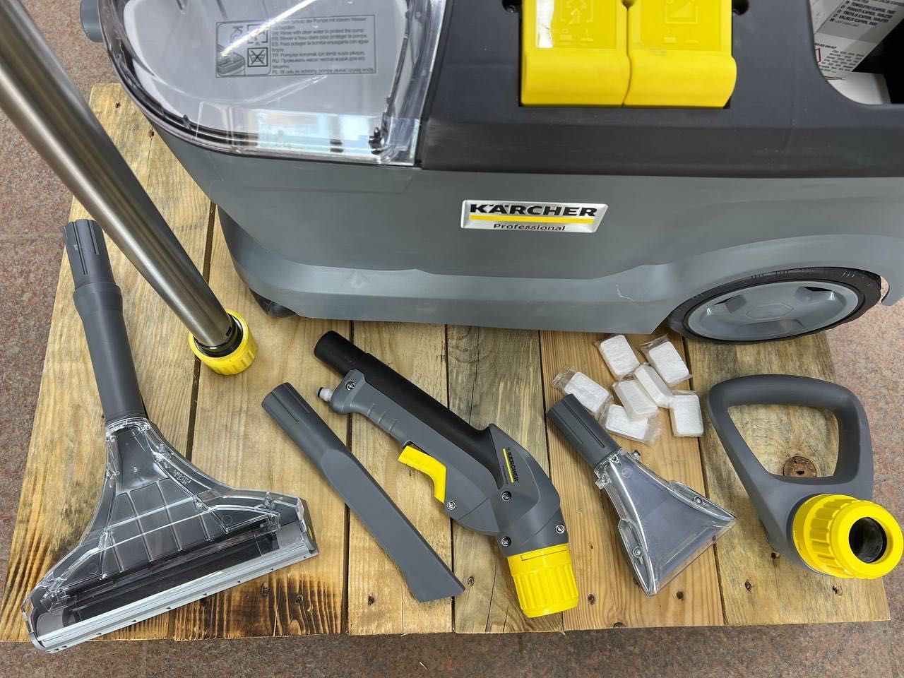 Моющий пылесос Karcher Аренда Химчистка Прокат Астана