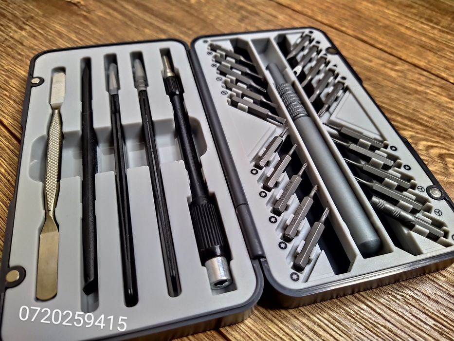 Surubelnita de Precizie Magnetice, HBM, cu biti, 26 piese