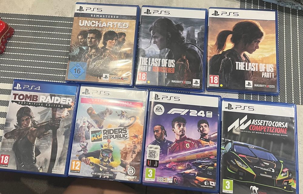 Игри за PS5 Запазени