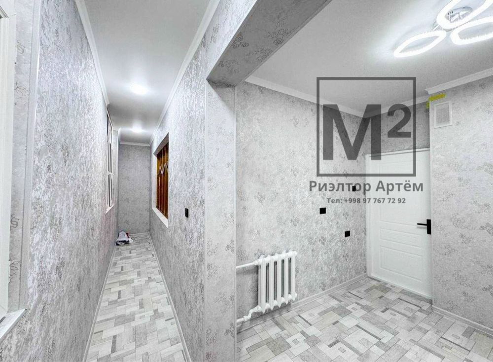 2/8/9 Паркентский - Новый ремонт - Ипотека 62м² - Риёзи - Чизельный
