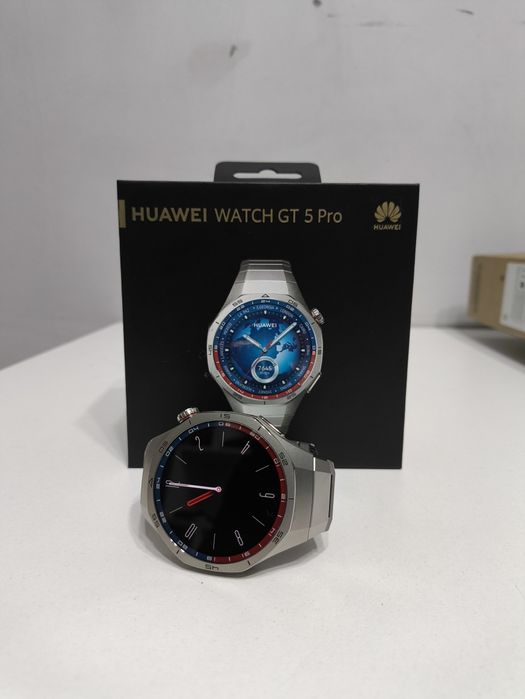 Смарт часы Huawei GT 5 Pro 46mm (титановый браслет)