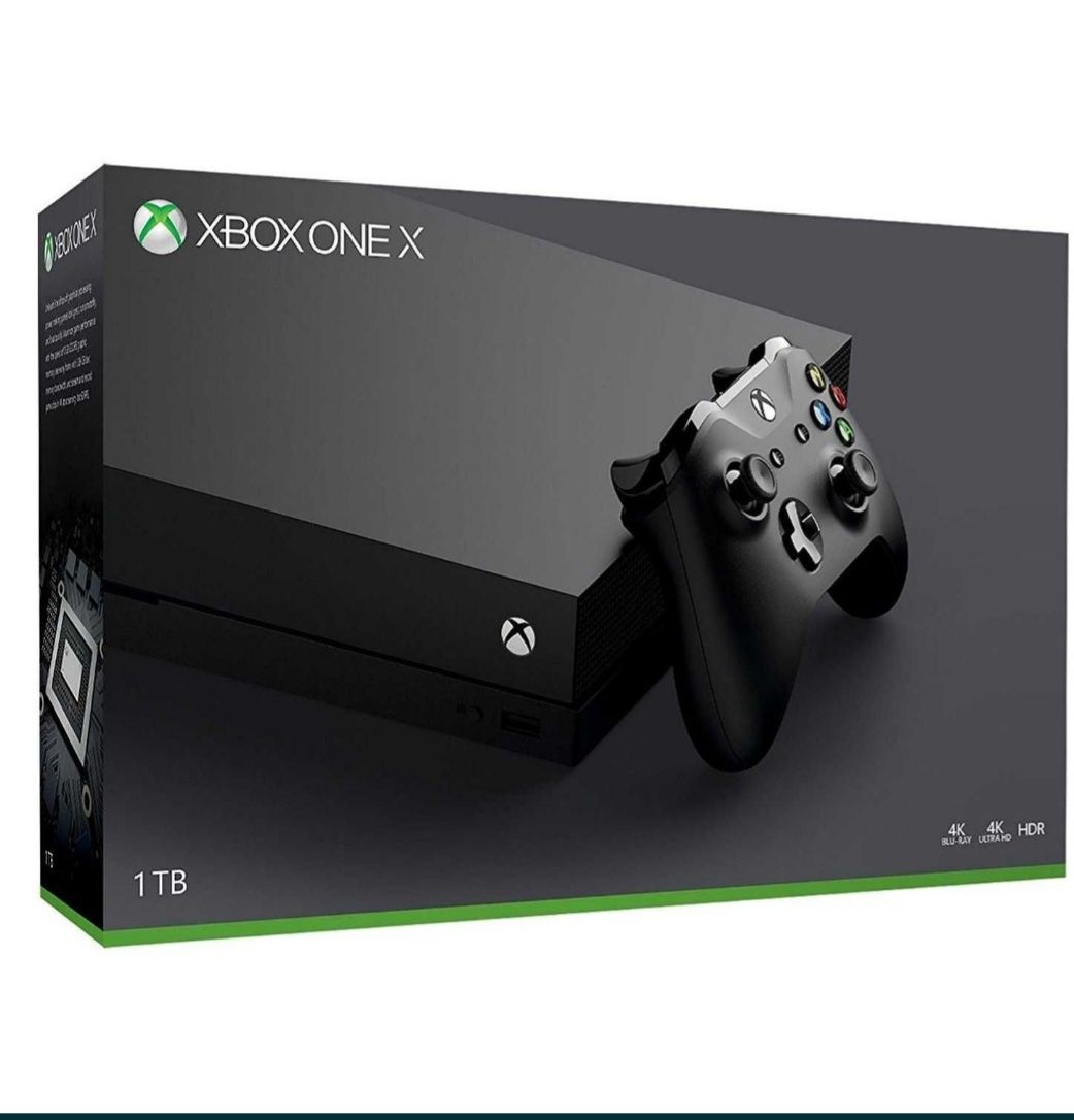 Vând Xbox One X 1 TB 4K!!!