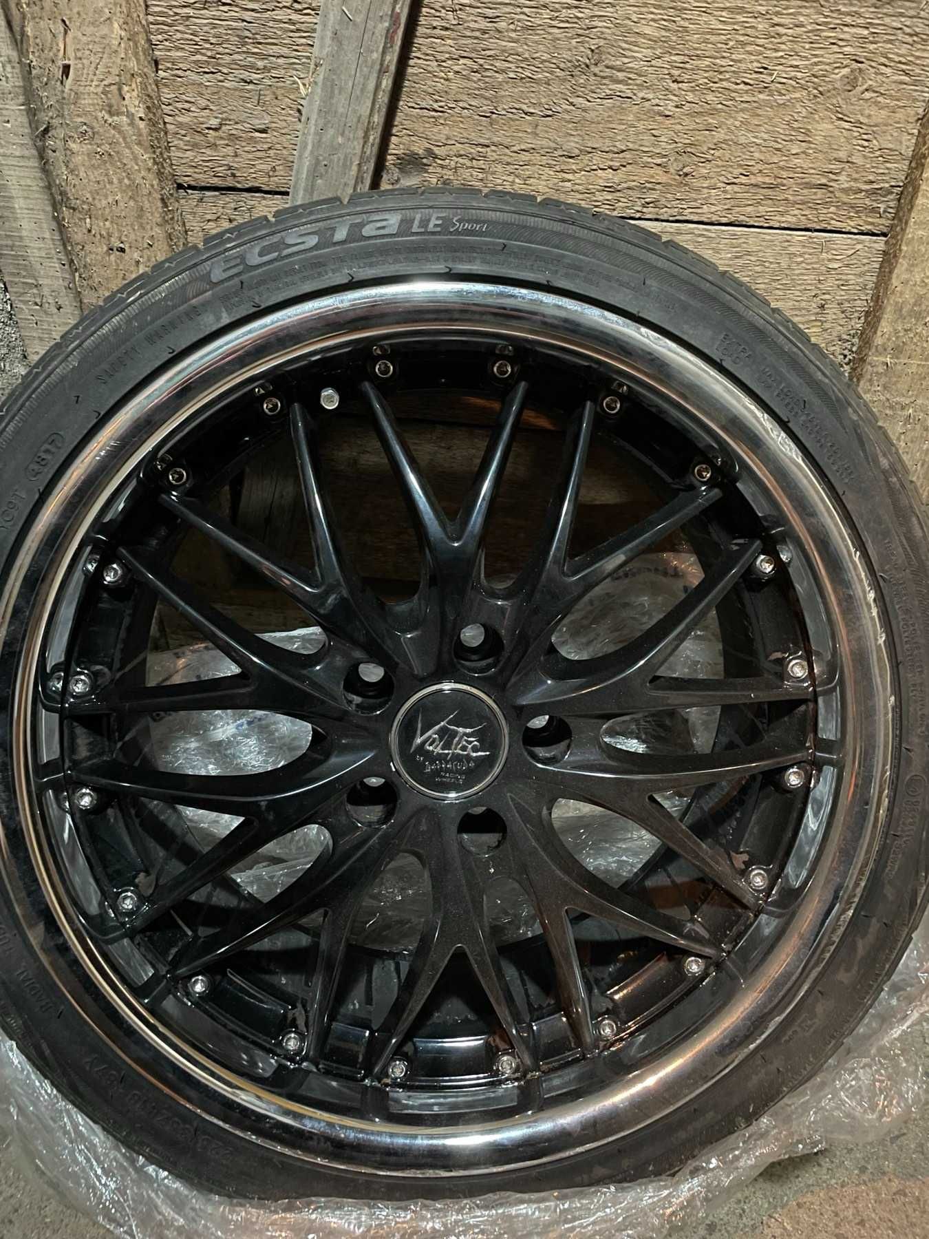 Джанти с Гуми 18ки BARRACUDA VoltecT6 - 5x114. 3 ET 38 8J - 67.1