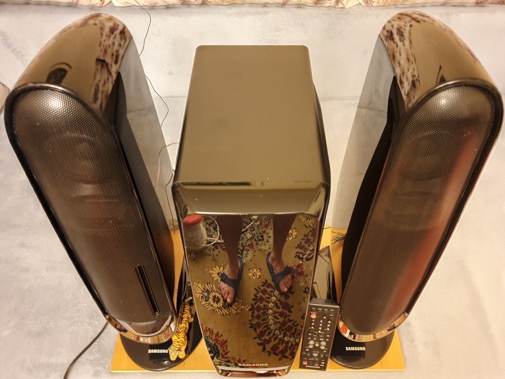 Boxe + receiver 2.1 Samsung RTS-HE10. Bijuterie tehnică.  Preț fix !