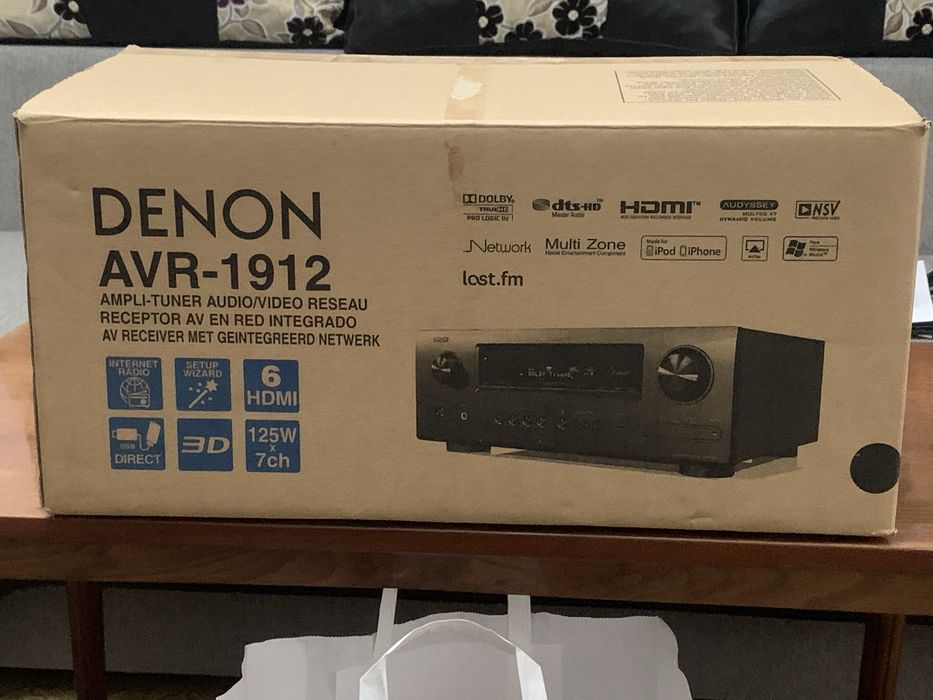 Denon 1912 reciever 7.1 canale