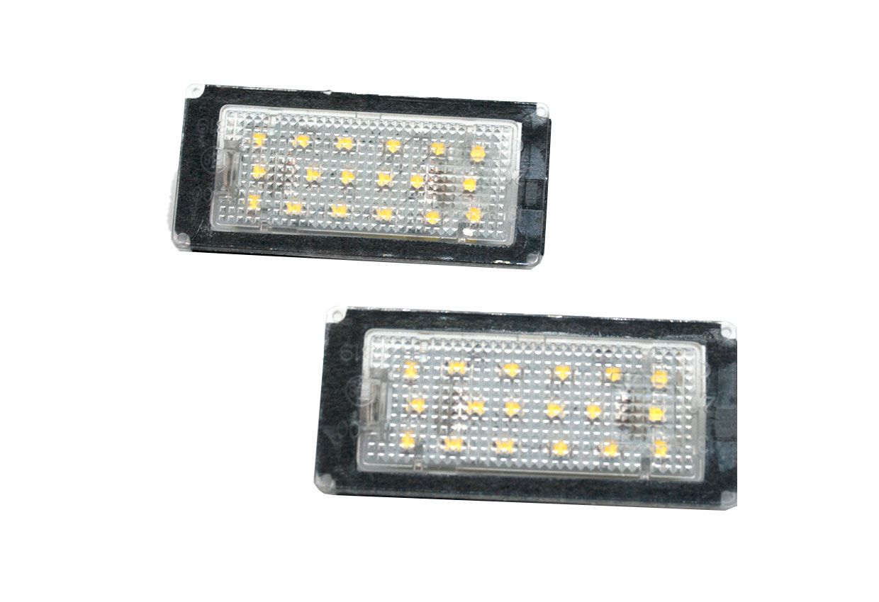 Set 2 Lampi LED placute numar BMW E46 2D si E46 M3 2D (04-06)