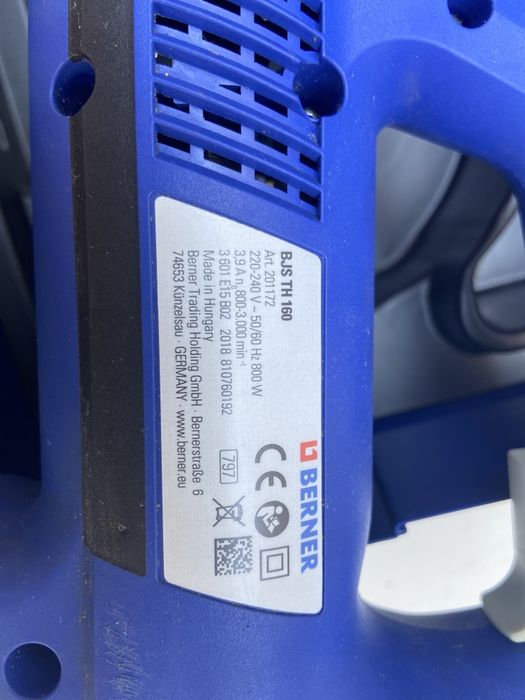 Berner BJS TH 160 pendular decupir soricel hilti bosch