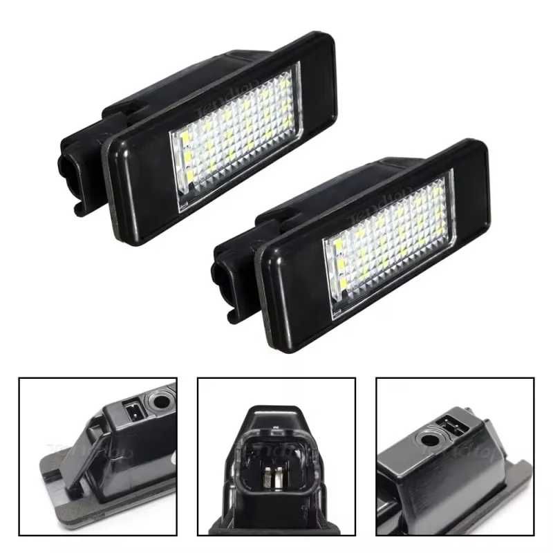LED Плафони за номер Peugeot 207 ,307, 308, C3 C4  и мн др. Без грешки