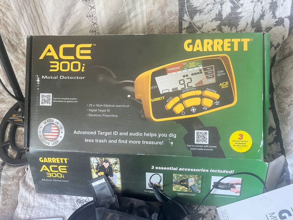Продам металоискатель гарет ace 300i