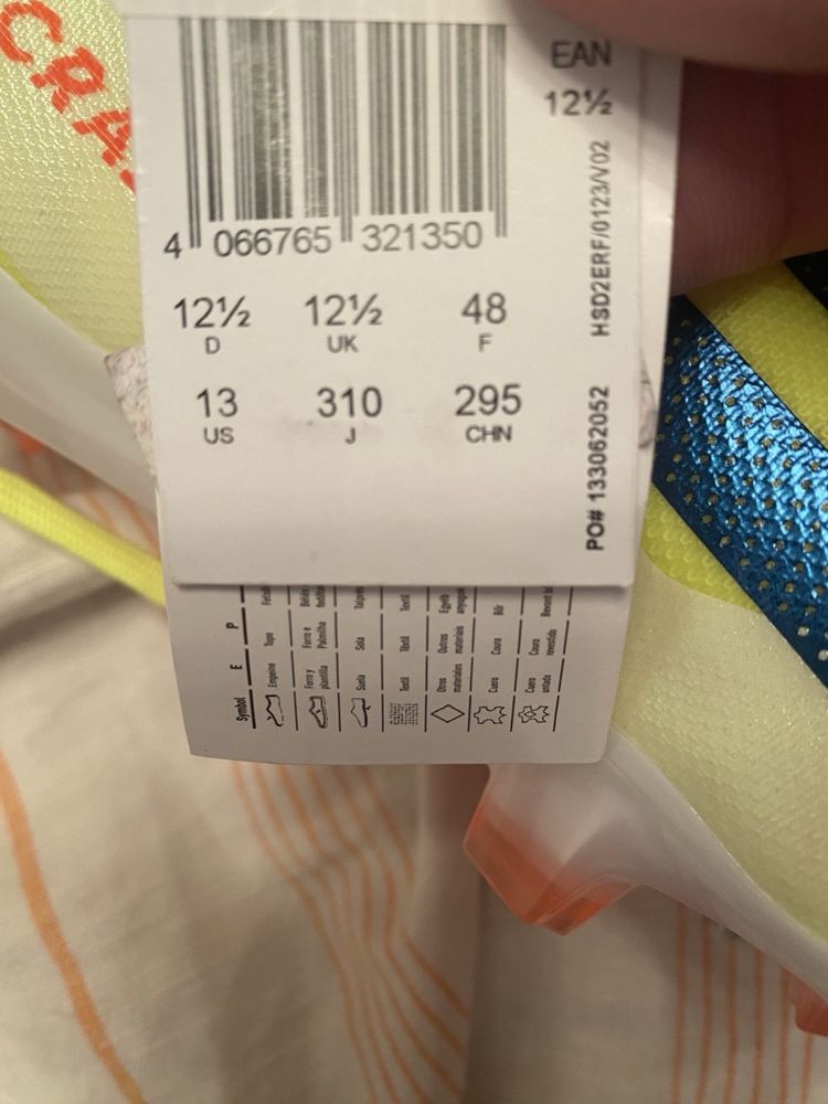 Нови Футболни обувки Adidas X Crazyfast Elite SG ! 45,48 н