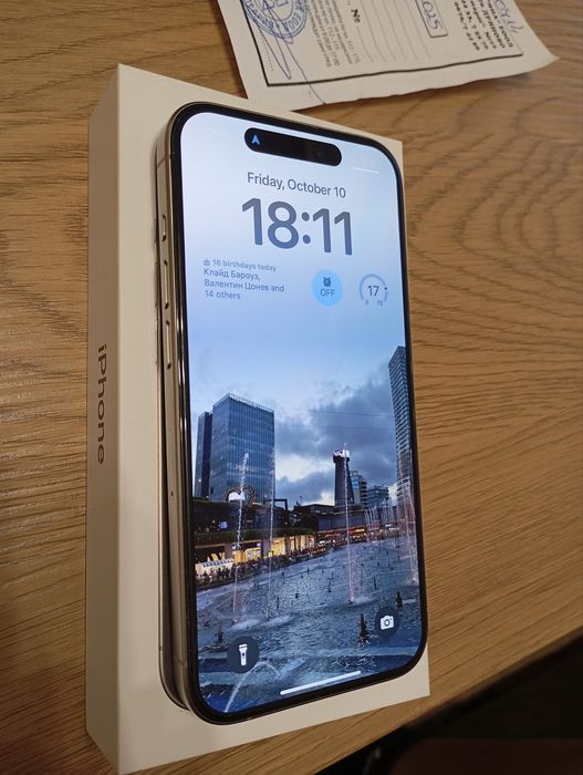 Iphone 15 PRO 256GB Titanium Silver
