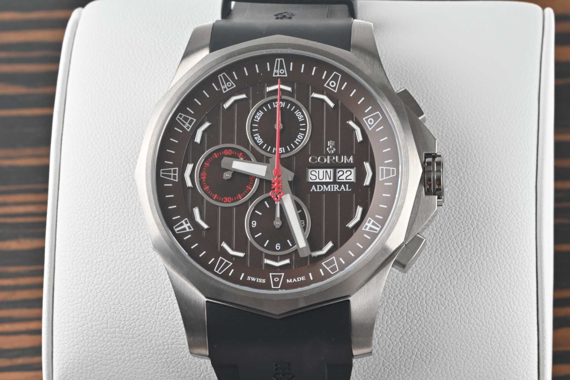 НОВ CORUM Admirals Cup Legend Chronograph Automatic 47мм