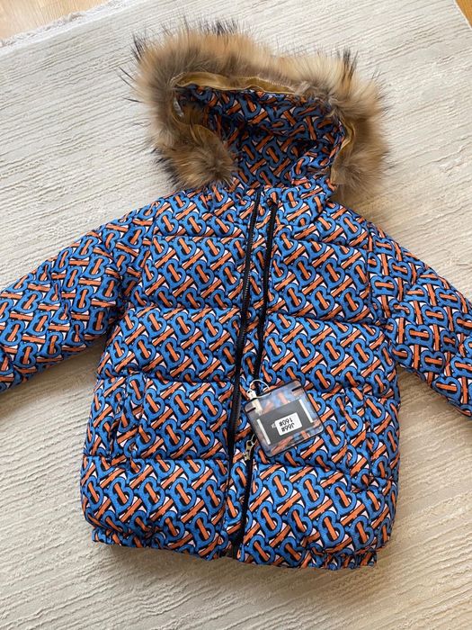 Детский пуховик зимний новый