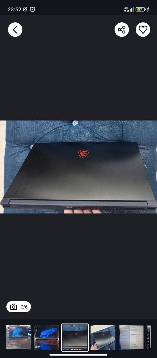Laptop Msi Core I5 (Msi GF63 Thin Core i5-10300h Gtx 1650 Gaming ...