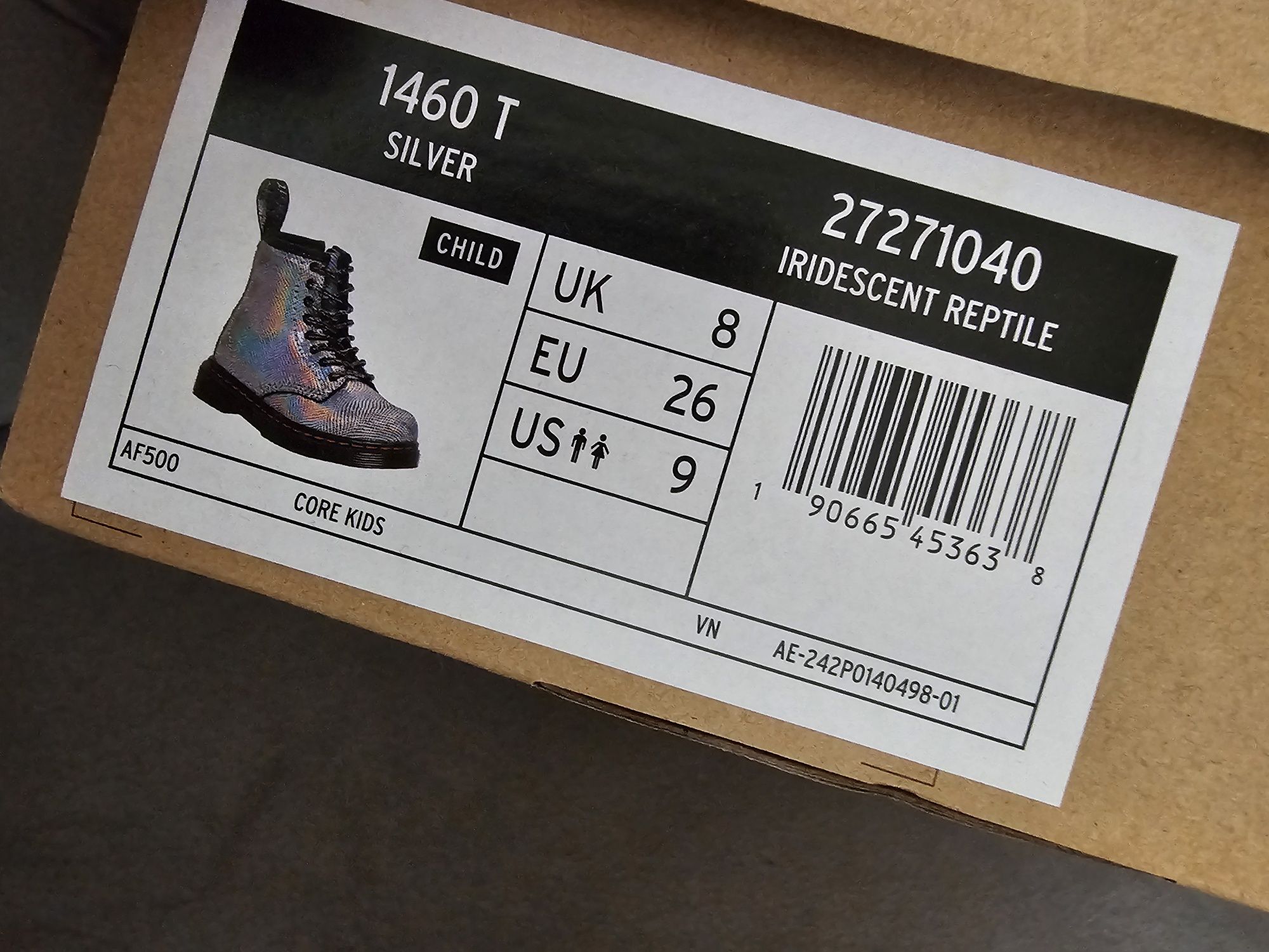 Bocanci ghete botine  DR MARTENS  1460 pentru fetite marime 26