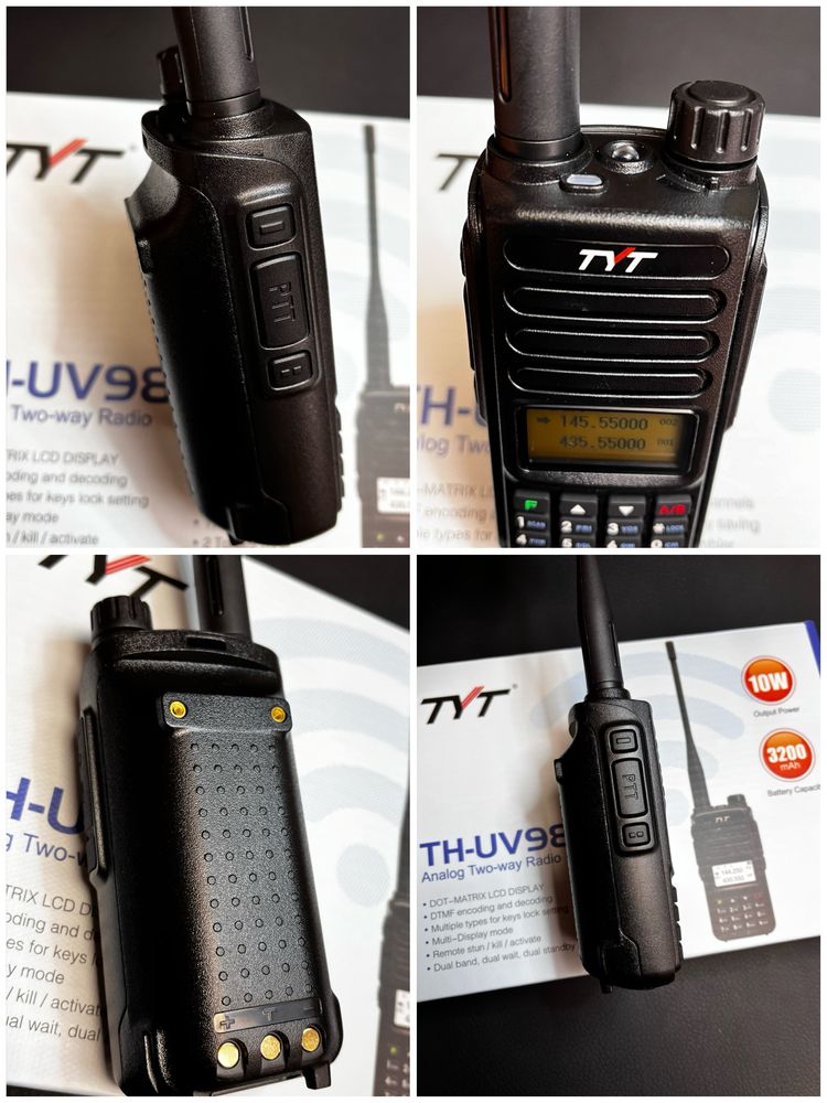 Радиостанция TYT TH-UV98 USB C walkie talkie  radiostation уоки токи