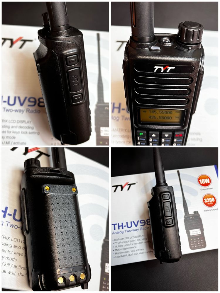 Радиостанция TYT TH-UV98 walkie talkie  radiostation радио уоки токи