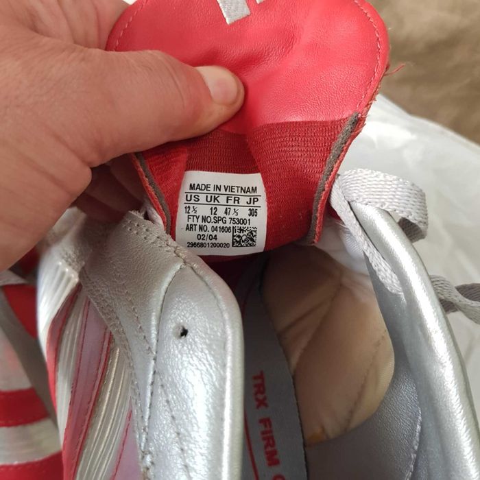 Ghete VNDS 2004 Adidas Predator Pulse Mania Beckham Zidane  RARE