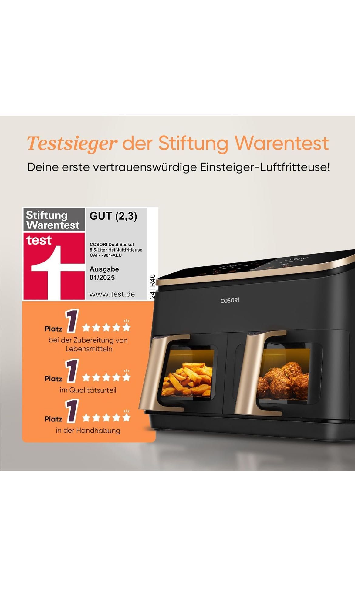 Cosori Air Fryer  6 в 1