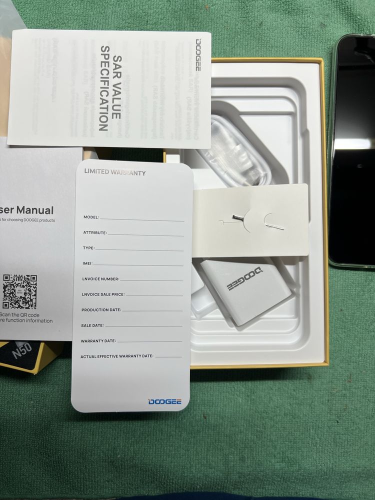 Doogee N50 Dual SIM 128GB 8GB Смартфон