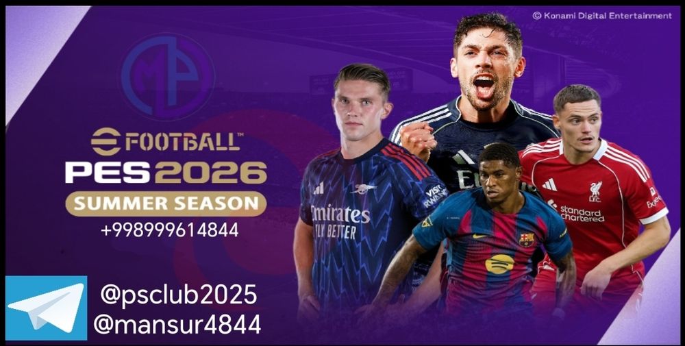 (PS4/PS5) Uchun PES 2026 Monster Patch DATAPACK 7.1 FULL