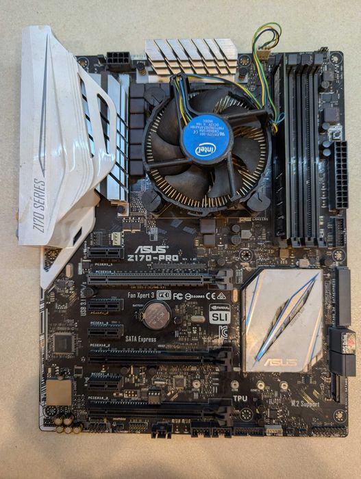Asus Z170-Pro Series / Intel Core i3 3.7 GHz / RAM 8GB DDR4