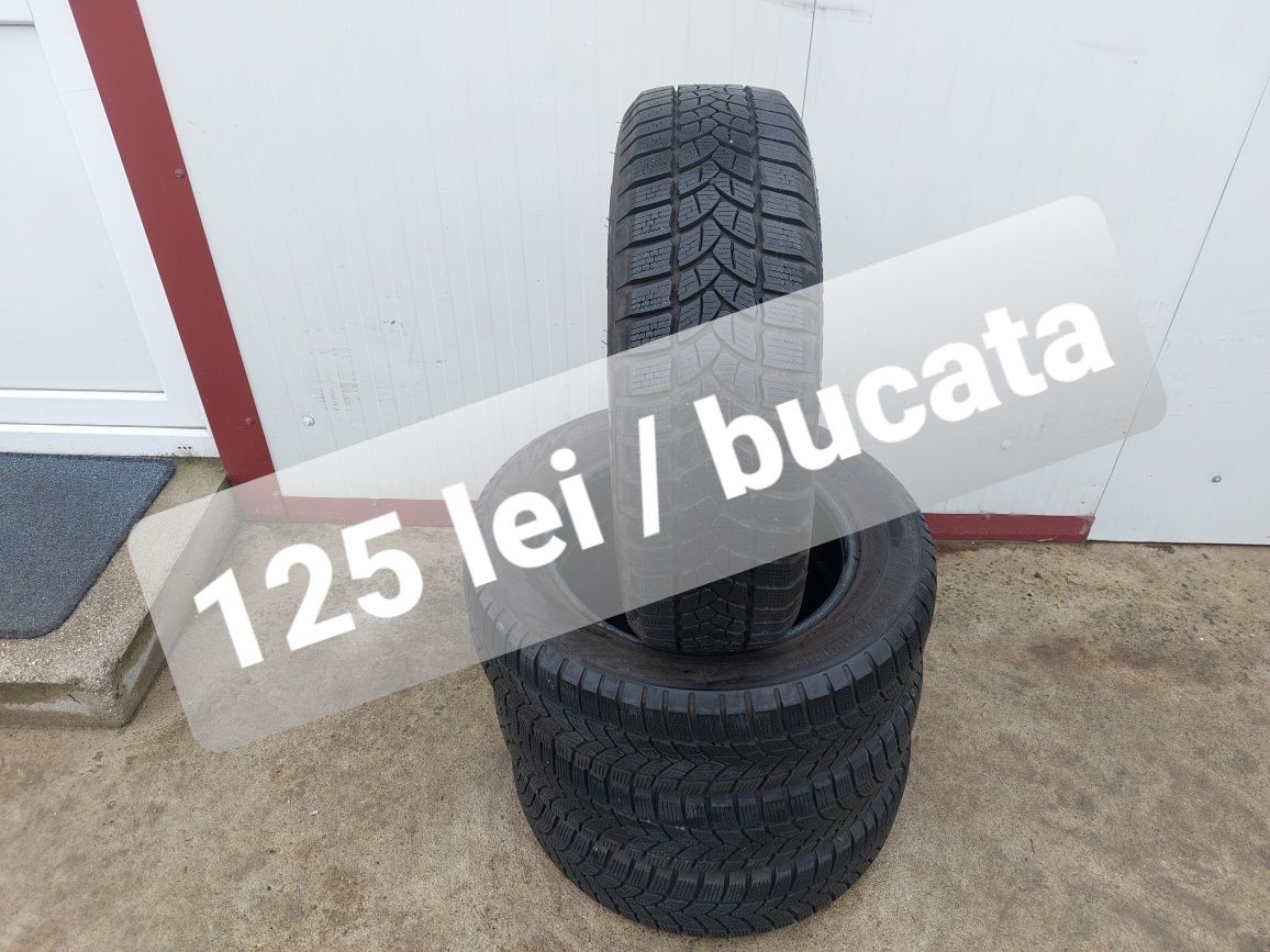 125 lei bucata! Set anvelope M+S 185 65 15 Firestone! 7 mm